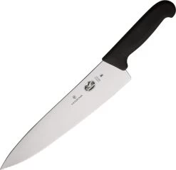 Victorinox Sandwich Fixed Knife 10" Stainless Steel Blade Black Fibrox Handle HSF031