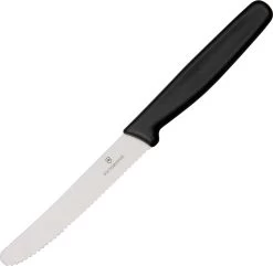 Victorinox Steak Fixed Knife 4.5" Stainless Steel Blade Black Nylon Handle VN50833SX2
