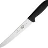 Victorinox Flank Fixed Knife 8" Stainless Steel Blade Black Fibrox Handle VN5550320