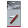 Victorinox Floral Folding Knife 2.5" Stainless Steel Sheepsfoot Blade Red Synthetic Handle 39050B1