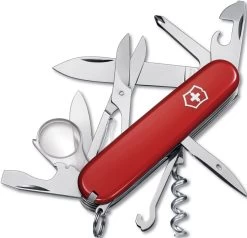 Victorinox Explorer Multi Tool Knife Stainless Steel Blade Red ABS Handle 16703033X1