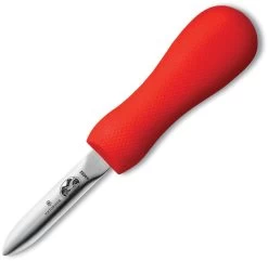 Victorinox Oyster Fixed Knife 2.63" Stainless Steel Blade Red Synthetic Handle 763992