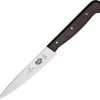 Victorinox Serrated Utility Fixed Knife 4.75" Stainless Steel Blade Rosewood Handle 5203012