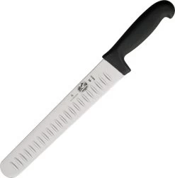 Victorinox Wide Slicer Fixed Knife 10" Stainless Steel Blade Fibrox Handle 7605913