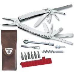 Victorinox SwissTool Spirit X Plus Ratchet (Leather Pouch)