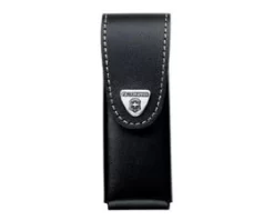 Victorinox Black Leather Pouch 111 Mm 1-4 Layers