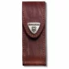 Victorinox Brown Leather Pouch 91/93 Mm 2-4 Layers