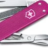 Victorinox Classic SD Flamingo Party Multi Tool Pocket Knife Toothpick Alox Handle 06221251G