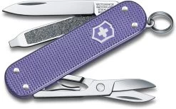 Victorinox Classic SD Electric Laven Multi Tool Pocket Knife Toothpick Alox Handle 06221223G