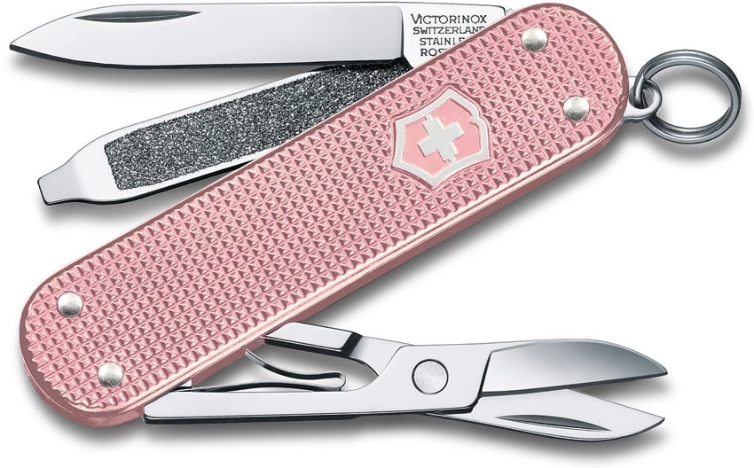 Victorinox Classic SD Cotton Candy Multi Tool Pocket Knife Toothpick Alox Handle 06221252G