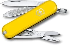 Victorinox Classic SD Sunny Side Pocket Multi Tool Yellow ABS Handle 062238G