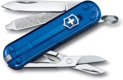 Victorinox Classic SD Deep Ocean Pocket Multi Tool Translucent ABS Handle 06223T2G