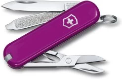 Victorinox Classic SD Tasty Grape Pocket Multi Tool ABS Purple Handle 0622352G