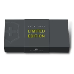 Victorinox Electric Yellow Hunter Pro Alox 2023 Limited Edition Swiss Army Knife -Victorinox Sale Online SA AloxL23 Electric Yellow Alox Series LE Presentation Box 30398861 a0b4 4eb1 8f45 7d4635d1d915