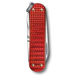 Victorinox Classic SD Precious Alox Swiss Army Knife -Victorinox Sale Online SA06221401G Classic SD Precious Alox Red Closed Back