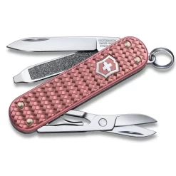 Victorinox Classic SD Precious Alox Swiss Army Knife -Victorinox Sale Online SA06221405G Classic SD Precious Alox Pink