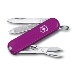 Victorinox Classic SD Swiss Army Knife, 2021 Solid Colors -Victorinox Sale Online SA0622352 Victorinox Classic SD Tasty Grape