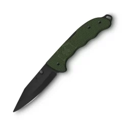 Victorinox Evoke BSH Alox Lockblade Swiss Army Knife With Clip -Victorinox Sale Online SA09425DS24 Victorinox Evoke Green Black Fully Open