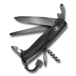 Victorinox Onyx Black RangerGrip 55 Lockblade Swiss Army Knife