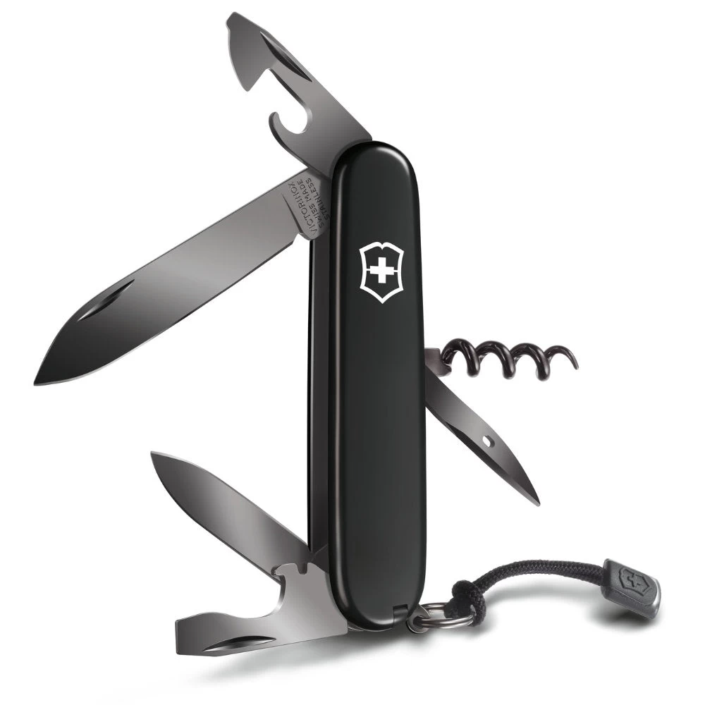 Victorinox Onyx Black Spartan Swiss Army Knife 2 Victorinox Onyx Black Spartan Swiss Army Knife - Image 2