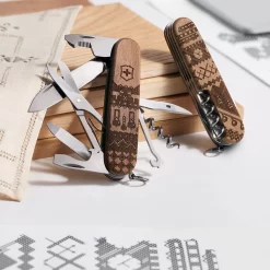 Victorinox Swiss Spirit Limited Edition 2023 Companion Wood Swiss Army Knife -Victorinox Sale Online SA1390163L23 Companion Wood Swiss Spirit 2023 Lifestyle Shot