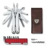Victorinox SwissTool Spirit Plus Pointed Multi-tool With Leather Box Pouch