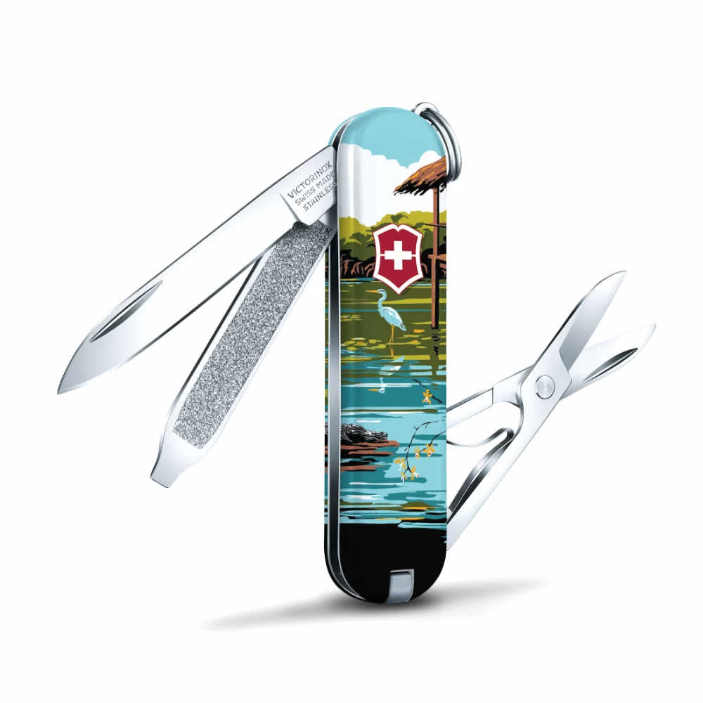 Victorinox Everglades National Park Poster Art Classic SD Swiss Army Knife 1 Victorinox Everglades National Park Poster Art Classic SD Swiss Army Knife