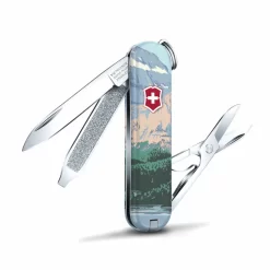 Victorinox Glacier National Park Poster Art Classic SD Swiss Army Knife