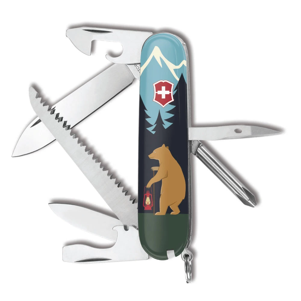 Victorinox Bear Trek Hiker Designer Swiss Army Knife 1 Victorinox Bear Trek Hiker Designer Swiss Army Knife