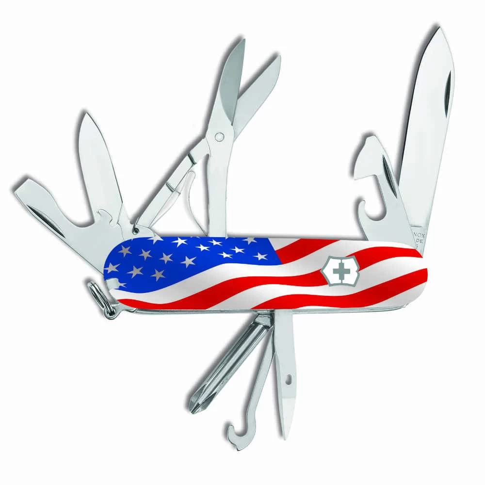 Victorinox US Flag Super Tinker Designer Swiss Army Knife 1 Victorinox US Flag Super Tinker Designer Swiss Army Knife
