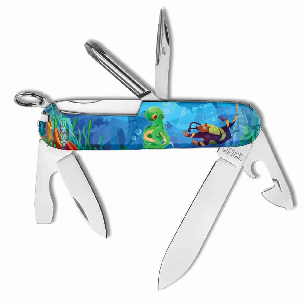 Victorinox Scuba Bear Tinker Designer Swiss Army Knife 2 Victorinox Scuba Bear Tinker Designer Swiss Army Knife - Image 2
