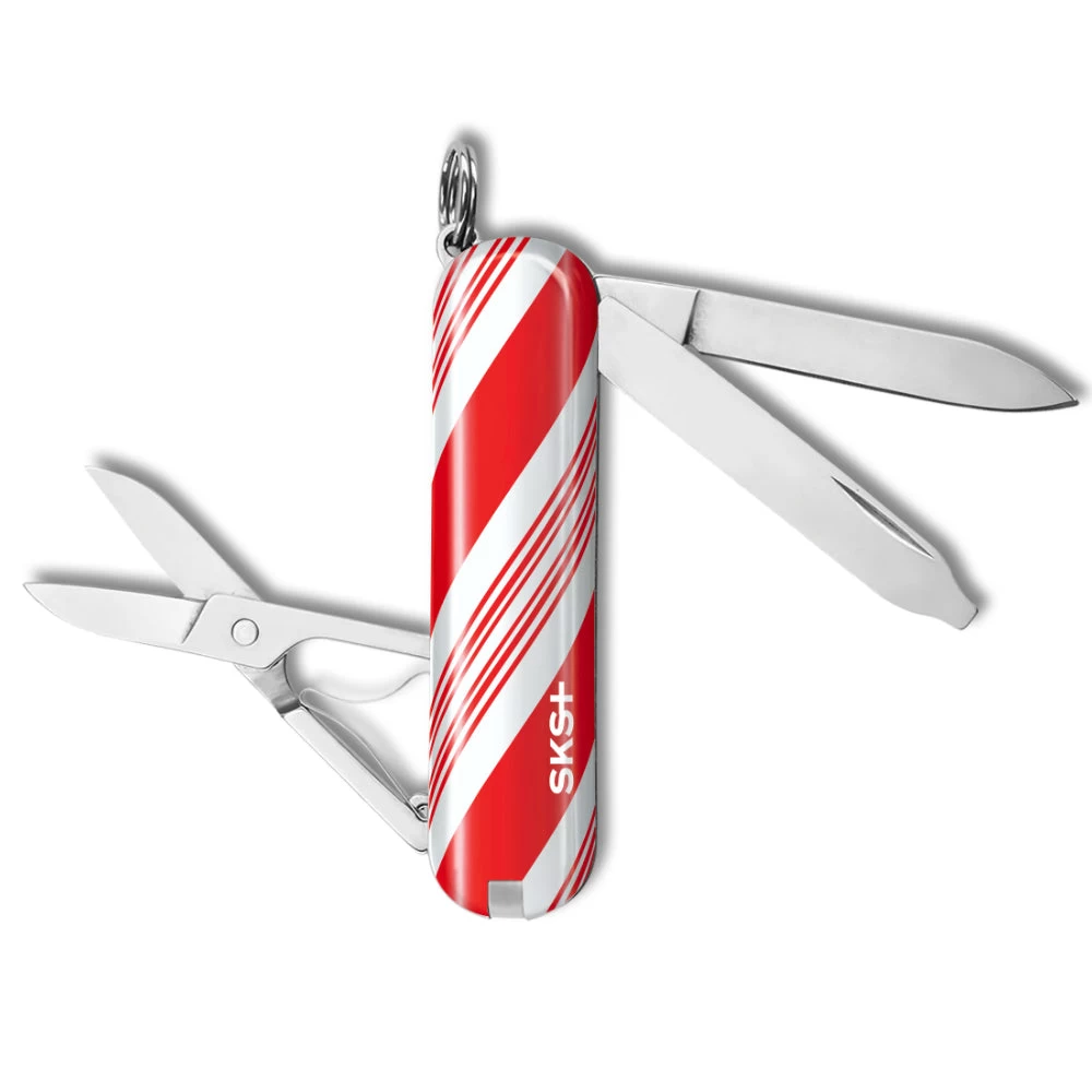 Victorinox Peppermint Stick Classic SD Designer Swiss Army Knife 2 Victorinox Peppermint Stick Classic SD Designer Swiss Army Knife - Image 2