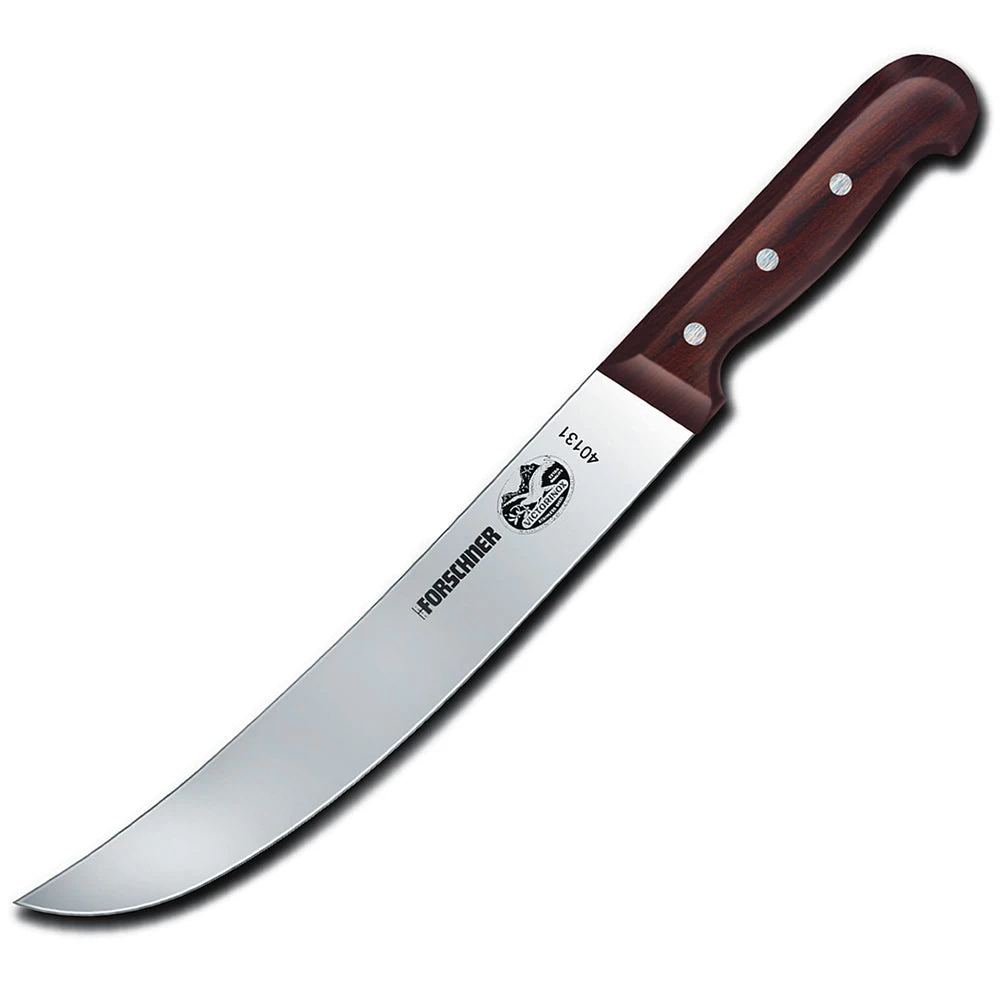 Victorinox Rosewood 10" Cimeter/Butcher Knife 1 Victorinox Rosewood 10" Cimeter/Butcher Knife