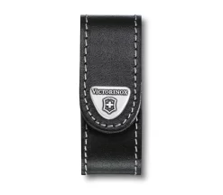 Victorinox Black Leather Pouch 58 Mm 2-4 Layers