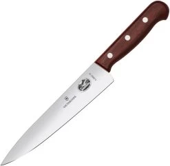 Victorinox Chef's Fixed Knife 7.5" Stainless Steel Blade Rosewood Handle 5200019