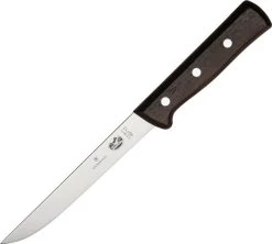 Victorinox Kitchen Fixed Knife 6" Stainless Steel Blade Rosewood Handle 5610615