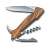 Victorinox Olive Wine Master Swiss Army Knife With Leather Pouch