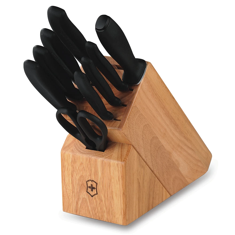 Swiss Classic 10-Piece Knife Block Set By Victorinox 1 Swiss Classic 10-Piece Knife Block Set By Victorinox