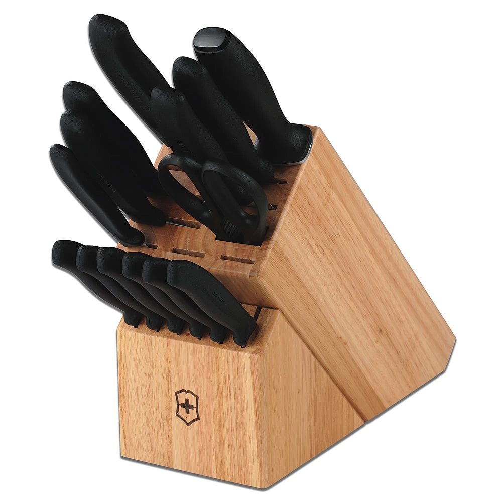 Swiss Classic 15-Piece Knife Block Set By Victorinox 1 Swiss Classic 15-Piece Knife Block Set By Victorinox