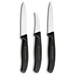 Swiss Classic 3-Piece Chef's Paring Knife Set By Victorinox