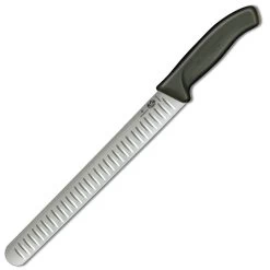 Swiss Classic 10.25" Granton Edge Slicing Knife By Victorinox