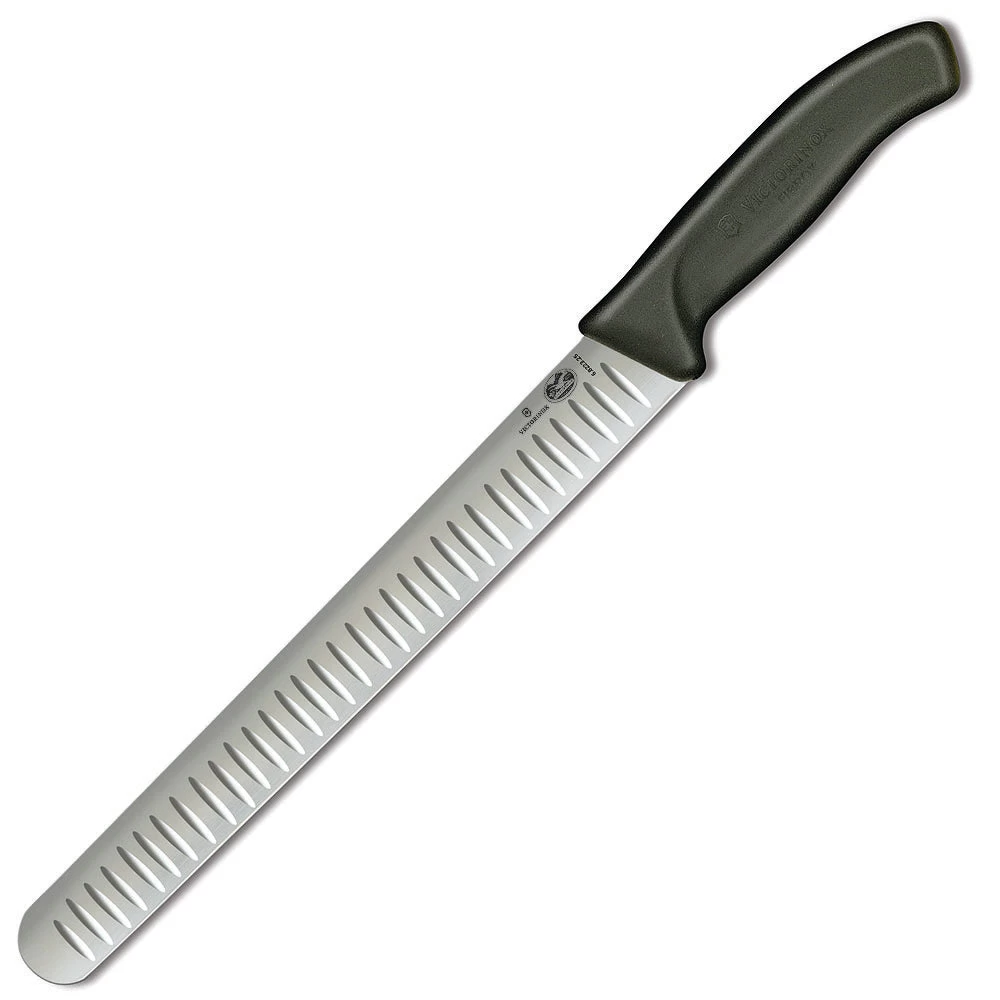 Swiss Classic 10.25" Granton Edge Slicing Knife By Victorinox 1 Swiss Classic 10.25" Granton Edge Slicing Knife By Victorinox