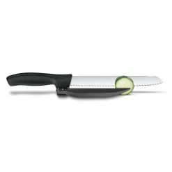 Swiss Classic 8" Serrated DUX-Knife With Adjustable Slicing Guide By Victorinox