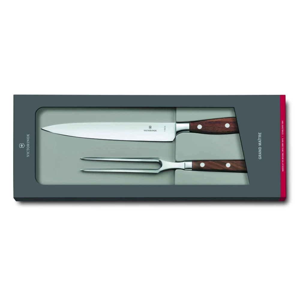 Victorinox Grand Maitre Wood 2-Piece Carving Set 2 Victorinox Grand Maitre Wood 2-Piece Carving Set - Image 2