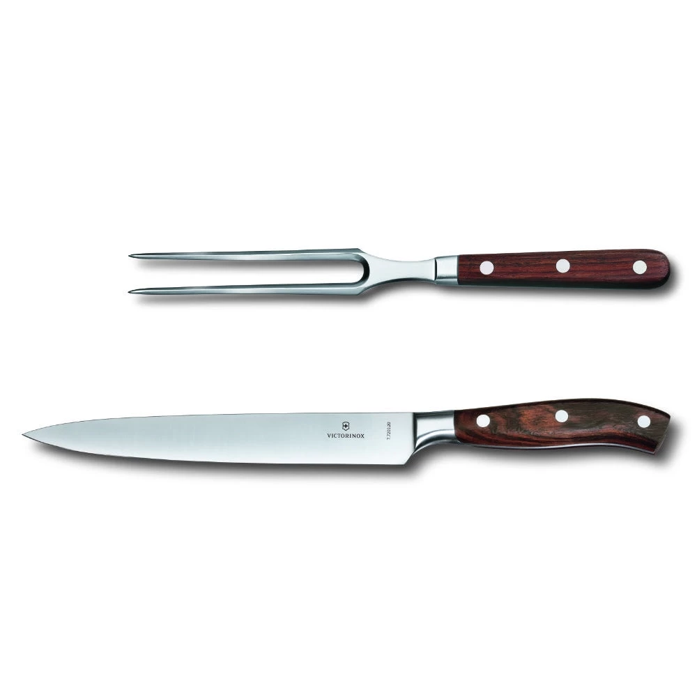 Victorinox Grand Maitre Wood 2-Piece Carving Set 1 Victorinox Grand Maitre Wood 2-Piece Carving Set
