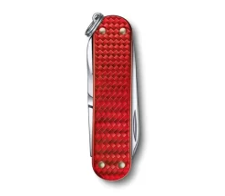 Swiss Army Knife - Victorinox Classic SD Precious Alox Iconic Red -Victorinox Sale Online victorinox classic classic sd precious alox iconic red