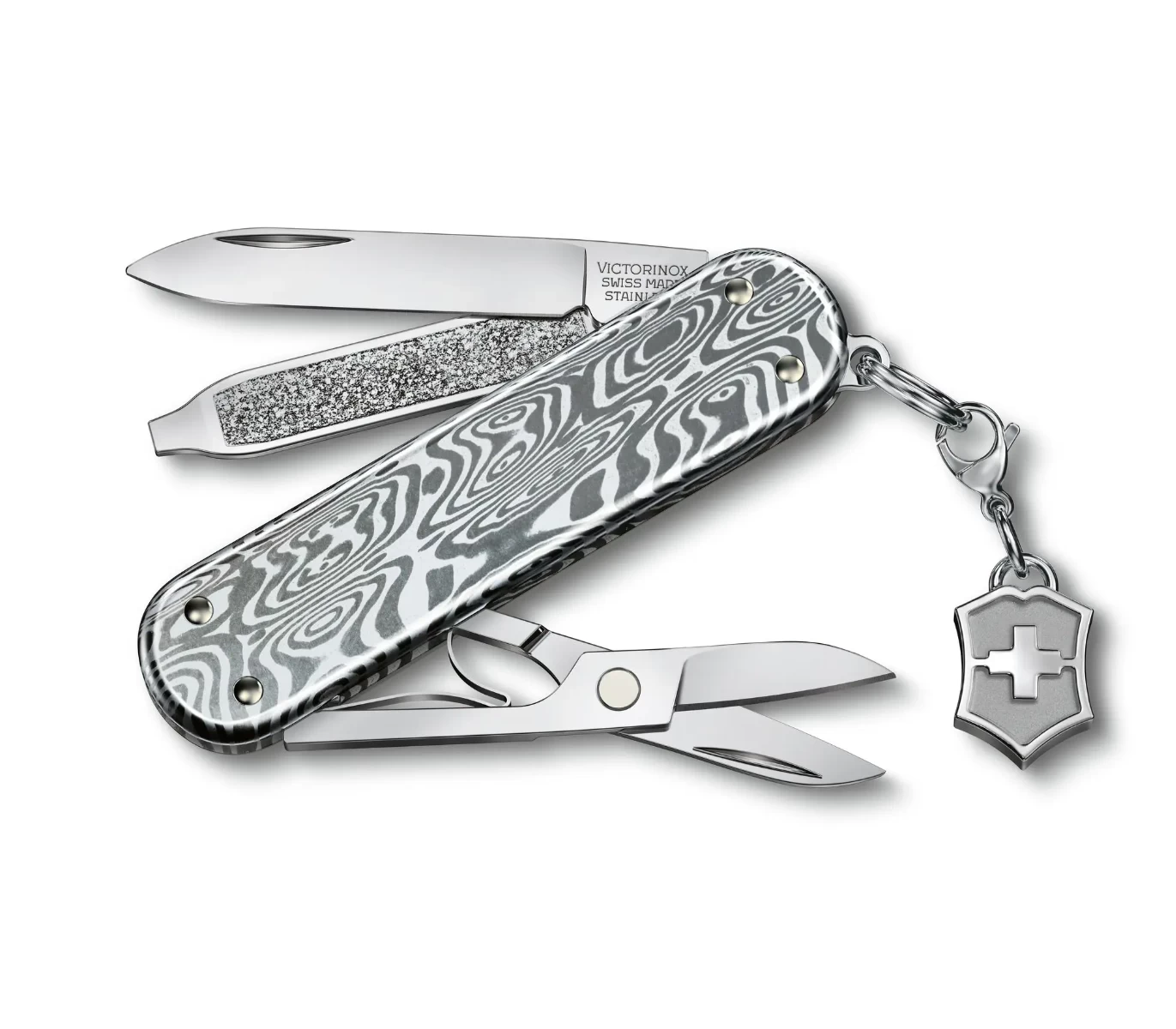 Victorinox Classic SD Brilliant Damast 4 Victorinox Classic SD Brilliant Damast - Image 4